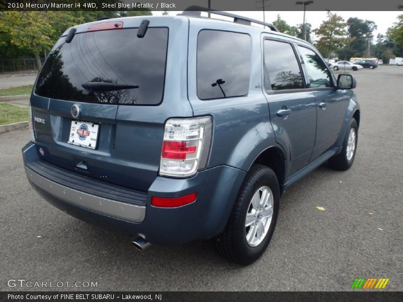 Steel Blue Metallic / Black 2010 Mercury Mariner I4 4WD