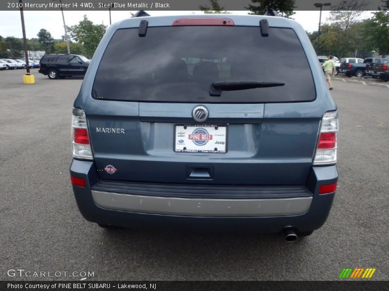 Steel Blue Metallic / Black 2010 Mercury Mariner I4 4WD