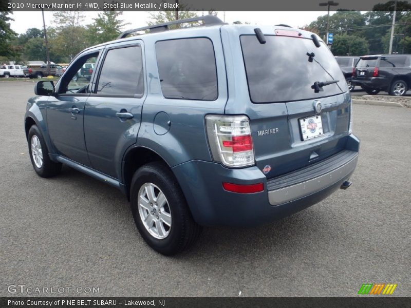 Steel Blue Metallic / Black 2010 Mercury Mariner I4 4WD