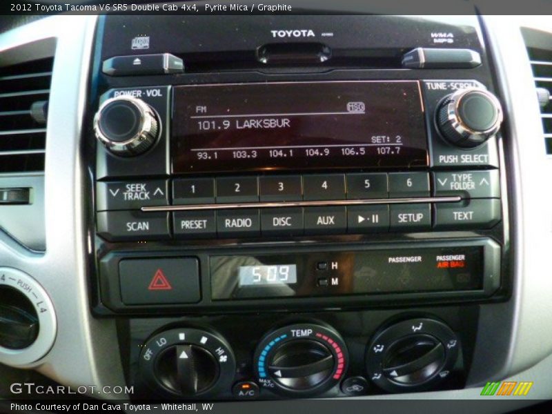 Pyrite Mica / Graphite 2012 Toyota Tacoma V6 SR5 Double Cab 4x4