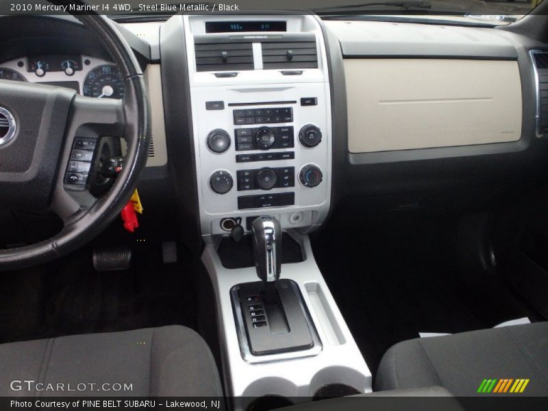 Steel Blue Metallic / Black 2010 Mercury Mariner I4 4WD