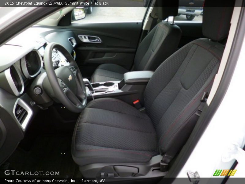 Front Seat of 2015 Equinox LS AWD