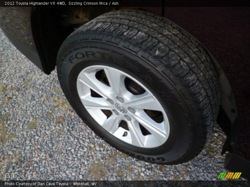 Sizzling Crimson Mica / Ash 2012 Toyota Highlander V6 4WD