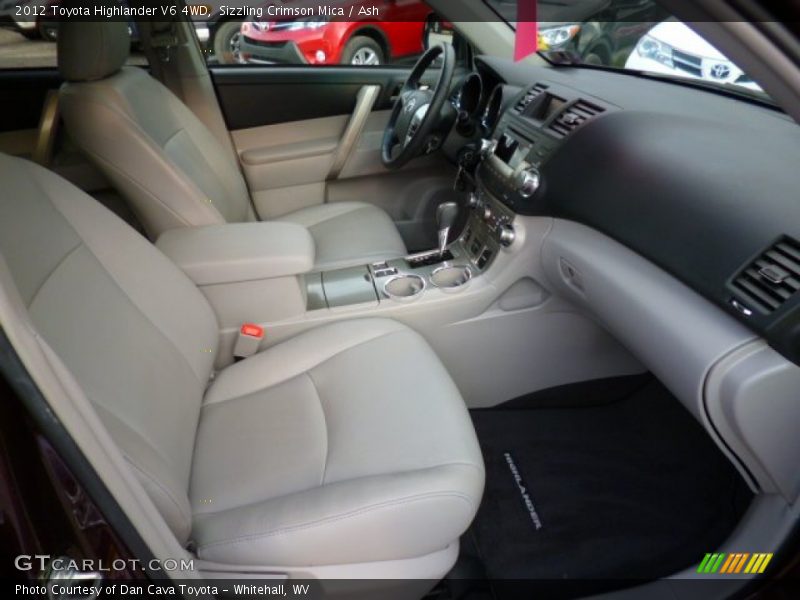 Sizzling Crimson Mica / Ash 2012 Toyota Highlander V6 4WD