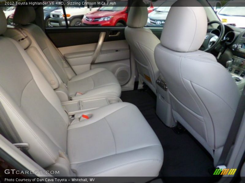 Sizzling Crimson Mica / Ash 2012 Toyota Highlander V6 4WD