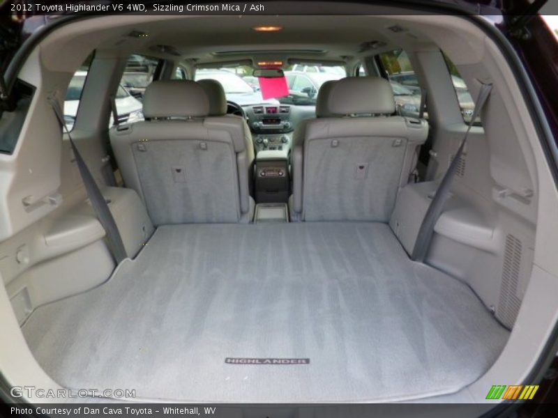 Sizzling Crimson Mica / Ash 2012 Toyota Highlander V6 4WD