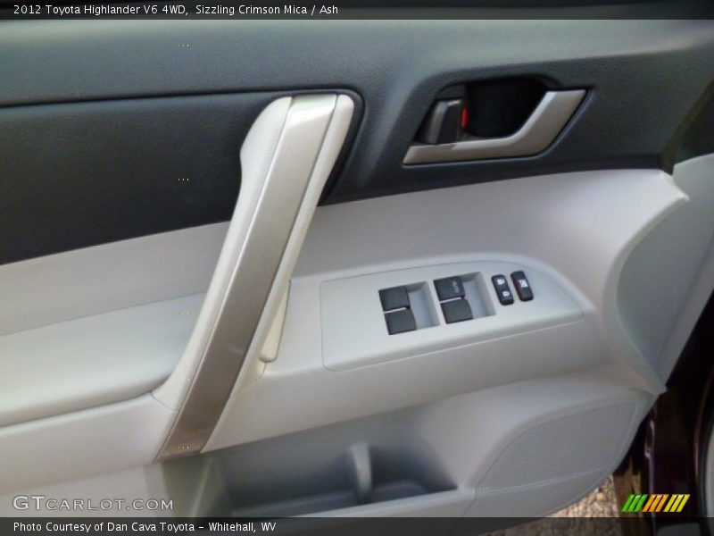 Sizzling Crimson Mica / Ash 2012 Toyota Highlander V6 4WD
