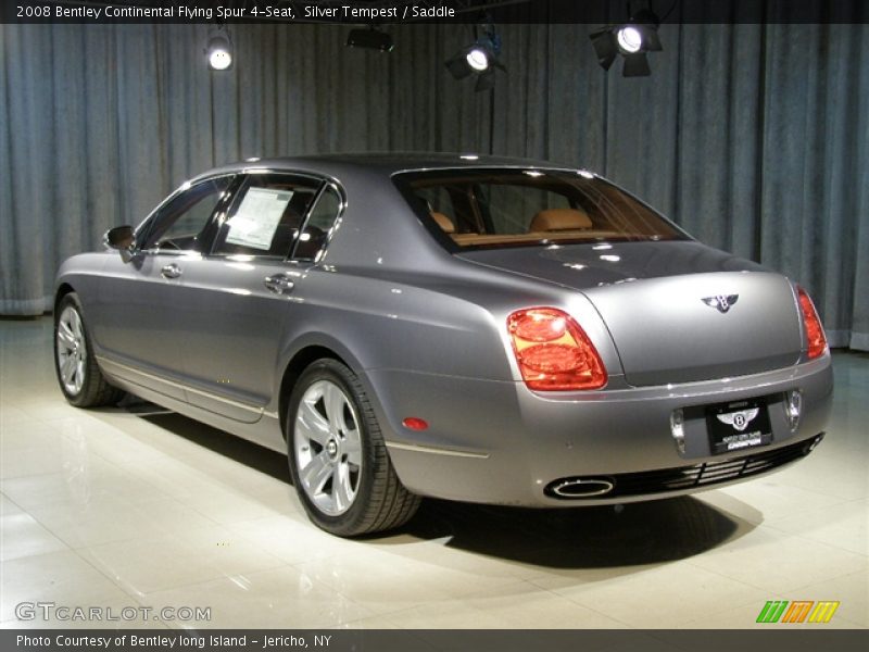 Silver Tempest / Saddle 2008 Bentley Continental Flying Spur 4-Seat