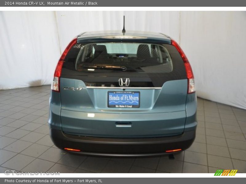 Mountain Air Metallic / Black 2014 Honda CR-V LX