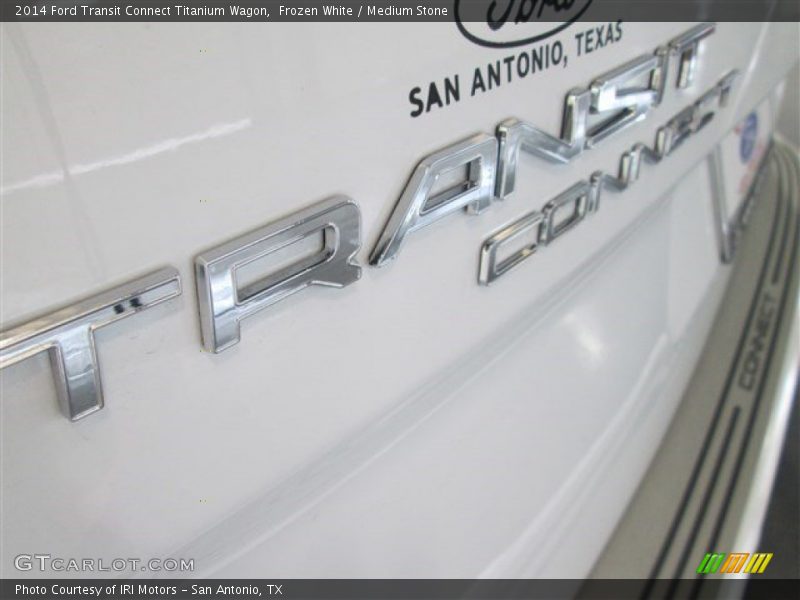 Frozen White / Medium Stone 2014 Ford Transit Connect Titanium Wagon