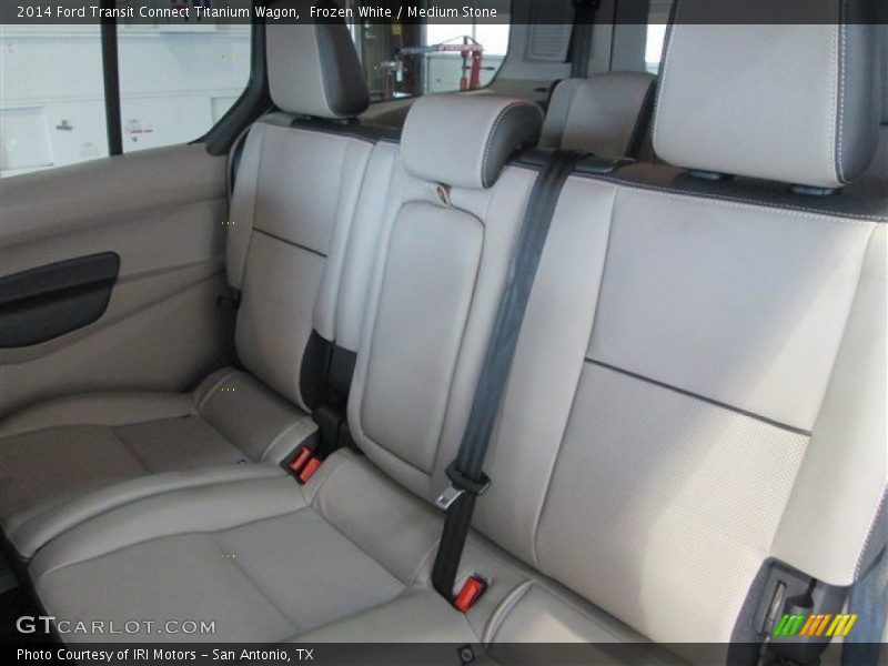 Frozen White / Medium Stone 2014 Ford Transit Connect Titanium Wagon