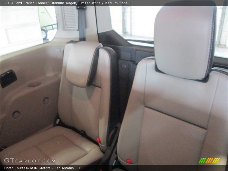 Frozen White / Medium Stone 2014 Ford Transit Connect Titanium Wagon