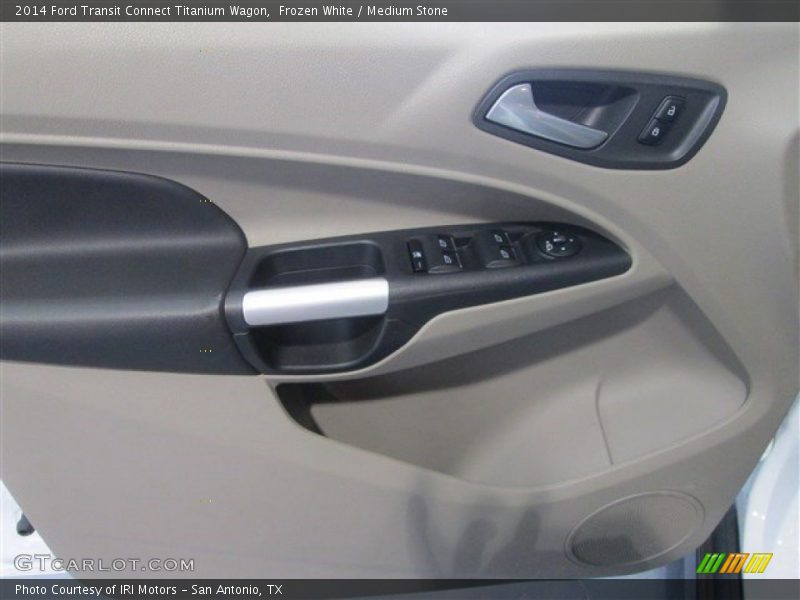 Frozen White / Medium Stone 2014 Ford Transit Connect Titanium Wagon