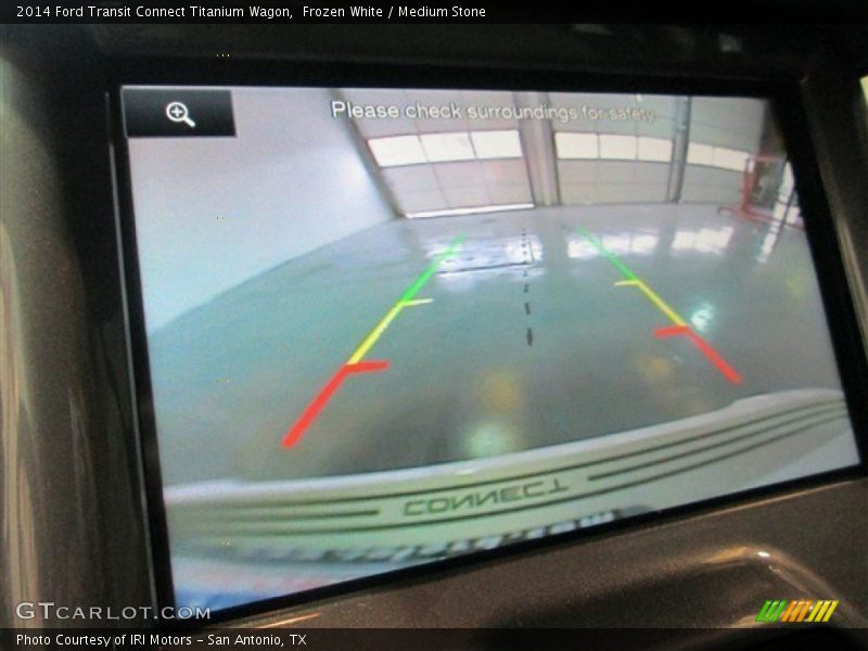 Frozen White / Medium Stone 2014 Ford Transit Connect Titanium Wagon