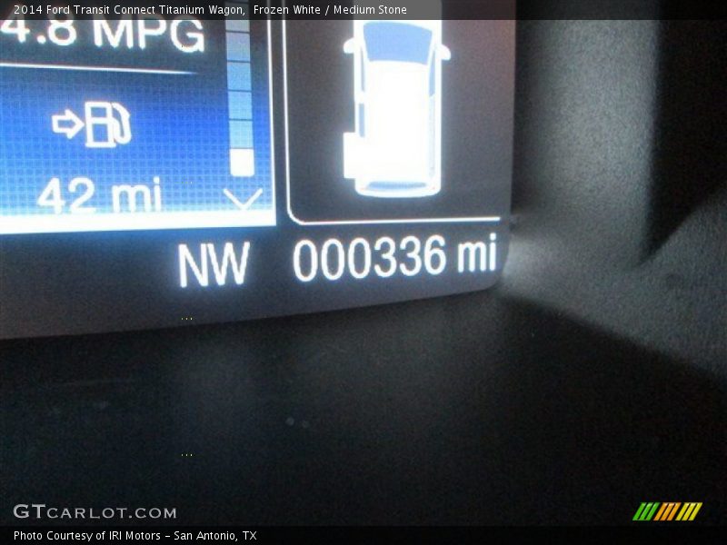 Frozen White / Medium Stone 2014 Ford Transit Connect Titanium Wagon