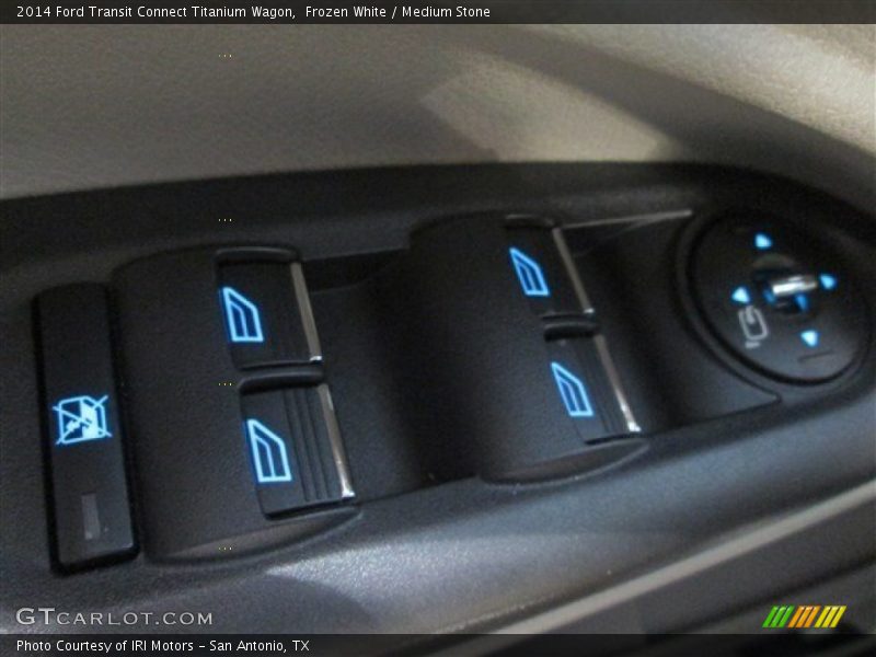 Frozen White / Medium Stone 2014 Ford Transit Connect Titanium Wagon