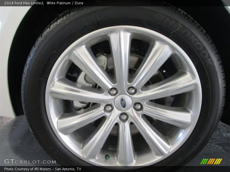 White Platinum / Dune 2014 Ford Flex Limited