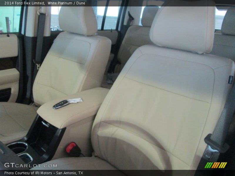 White Platinum / Dune 2014 Ford Flex Limited
