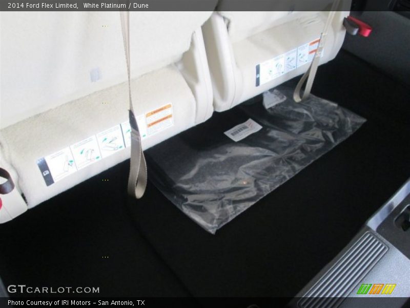 White Platinum / Dune 2014 Ford Flex Limited