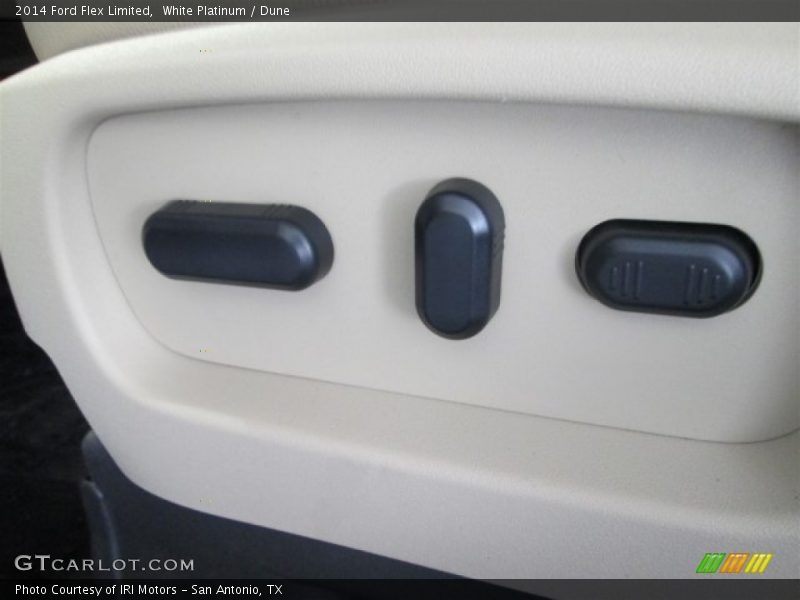 White Platinum / Dune 2014 Ford Flex Limited