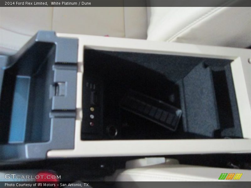 White Platinum / Dune 2014 Ford Flex Limited