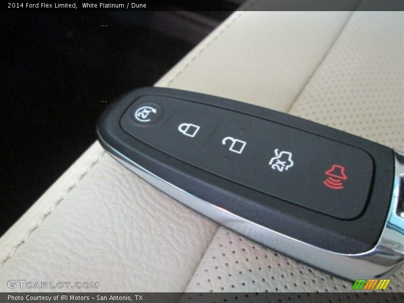 White Platinum / Dune 2014 Ford Flex Limited