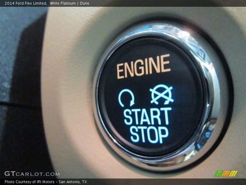 White Platinum / Dune 2014 Ford Flex Limited