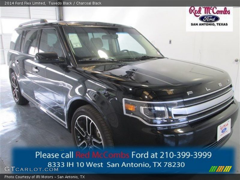 Tuxedo Black / Charcoal Black 2014 Ford Flex Limited