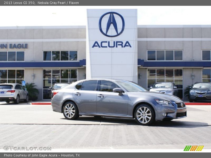 Nebula Gray Pearl / Flaxen 2013 Lexus GS 350