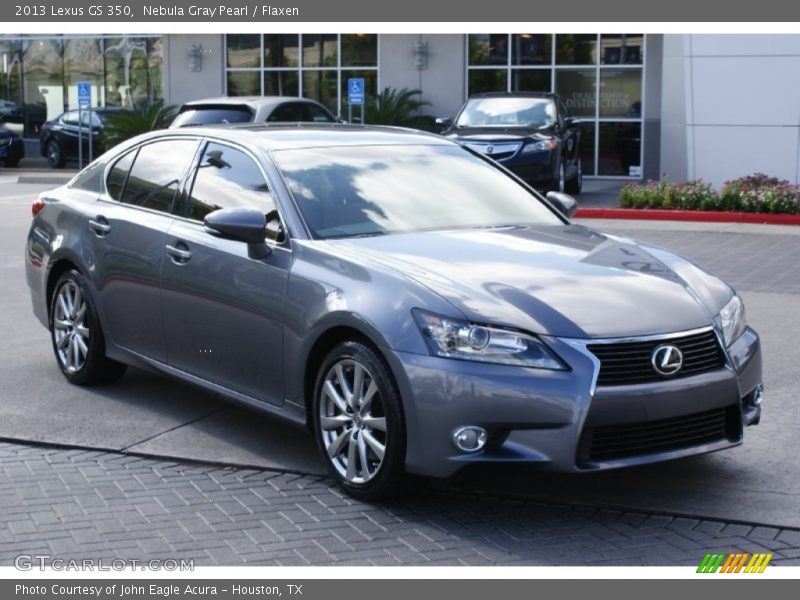 Nebula Gray Pearl / Flaxen 2013 Lexus GS 350