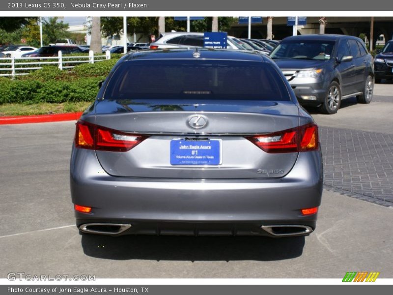 Nebula Gray Pearl / Flaxen 2013 Lexus GS 350