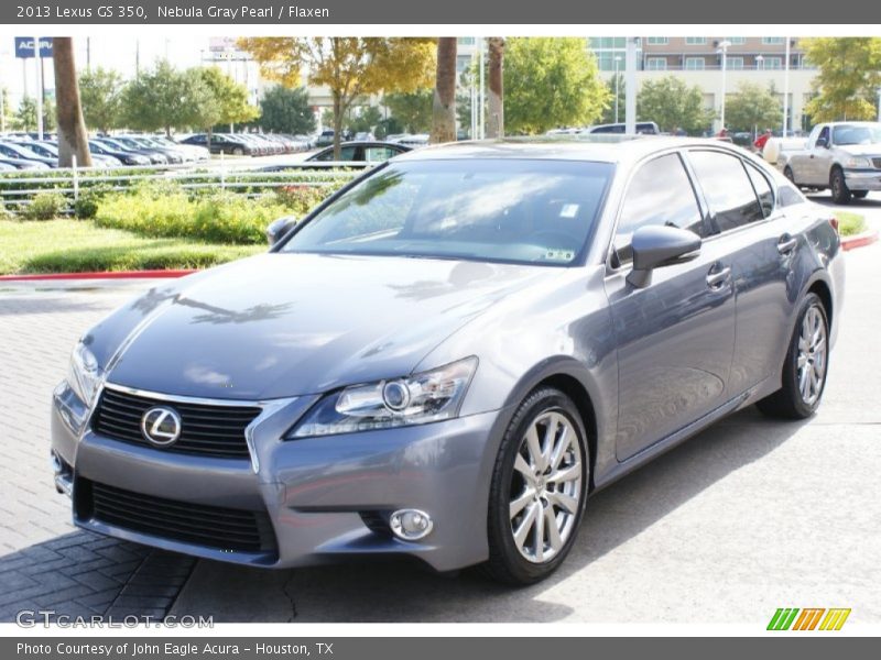 Nebula Gray Pearl / Flaxen 2013 Lexus GS 350