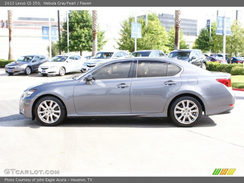 Nebula Gray Pearl / Flaxen 2013 Lexus GS 350