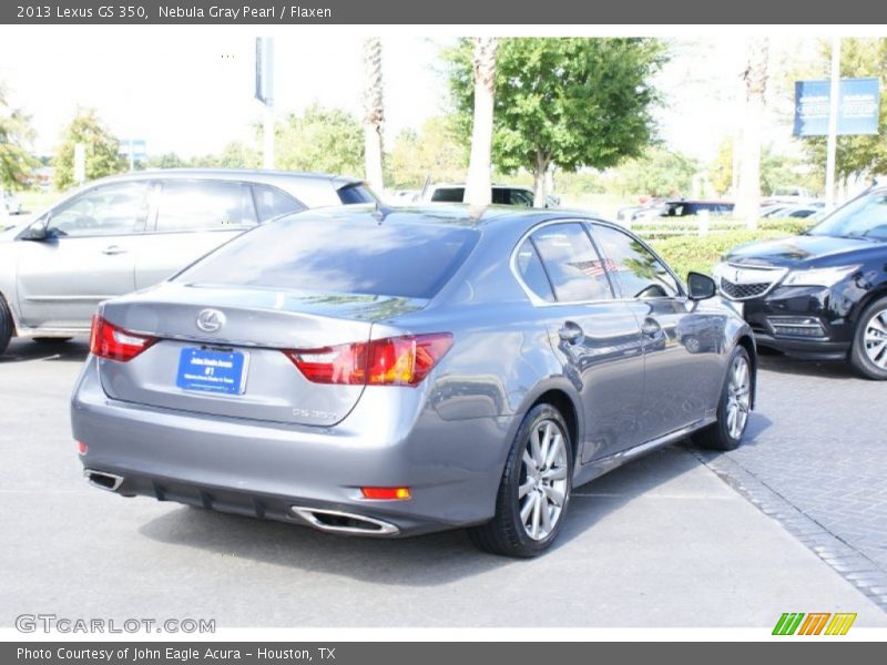 Nebula Gray Pearl / Flaxen 2013 Lexus GS 350