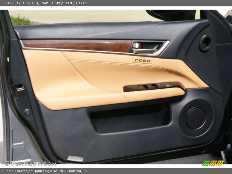 Nebula Gray Pearl / Flaxen 2013 Lexus GS 350