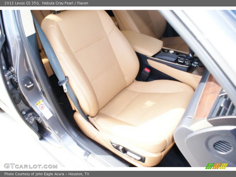 Nebula Gray Pearl / Flaxen 2013 Lexus GS 350