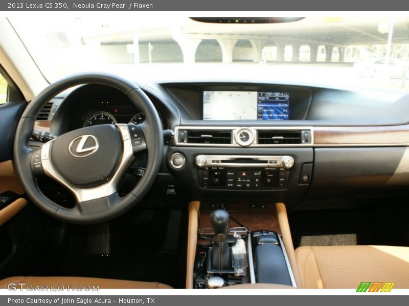 Nebula Gray Pearl / Flaxen 2013 Lexus GS 350
