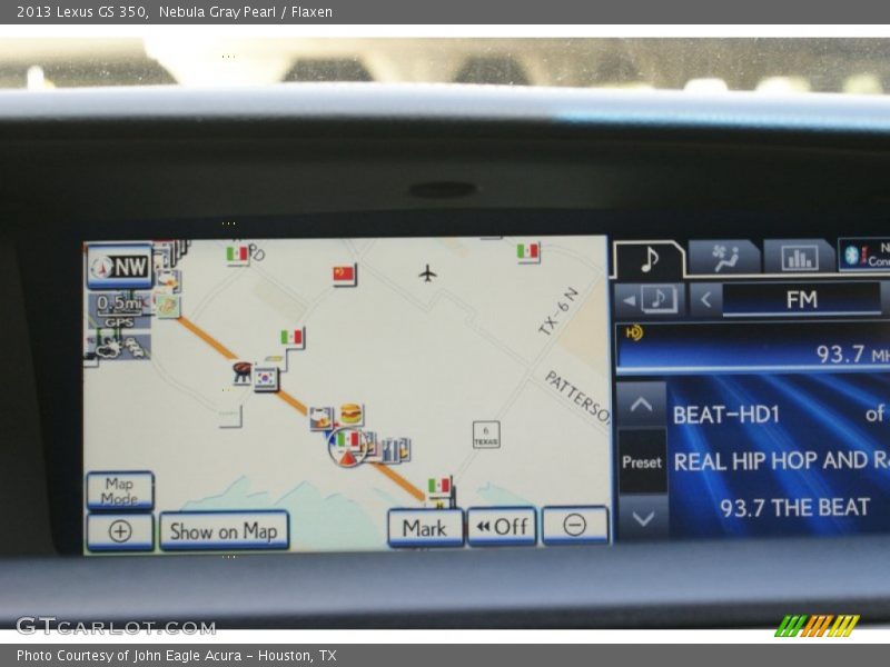 Nebula Gray Pearl / Flaxen 2013 Lexus GS 350