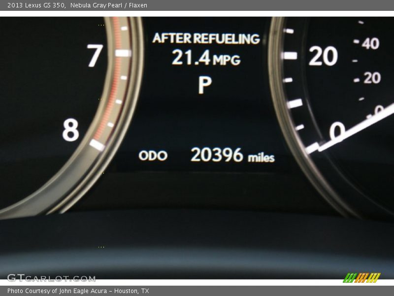 Nebula Gray Pearl / Flaxen 2013 Lexus GS 350