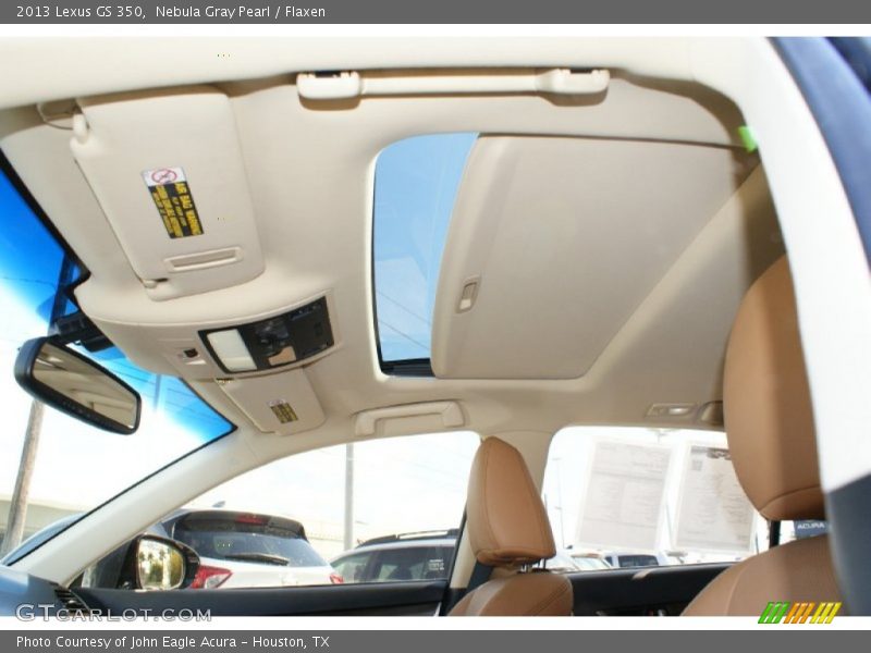 Nebula Gray Pearl / Flaxen 2013 Lexus GS 350