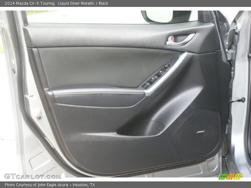 Liquid Silver Metallic / Black 2014 Mazda CX-5 Touring