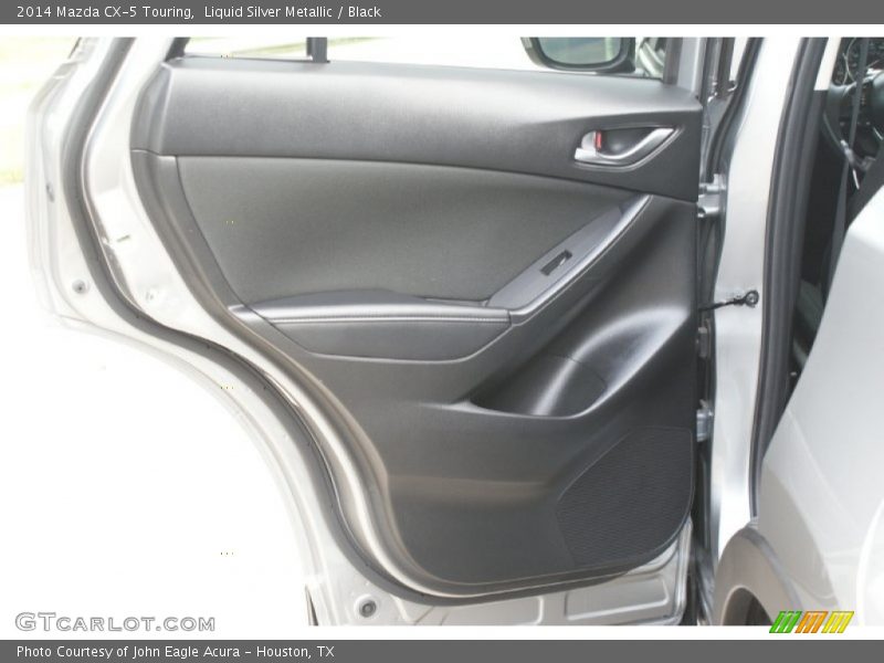 Liquid Silver Metallic / Black 2014 Mazda CX-5 Touring