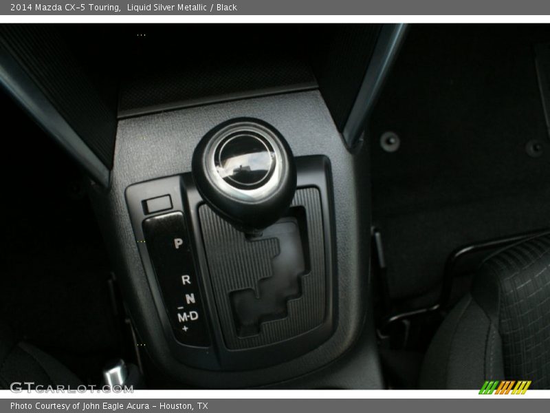 Liquid Silver Metallic / Black 2014 Mazda CX-5 Touring