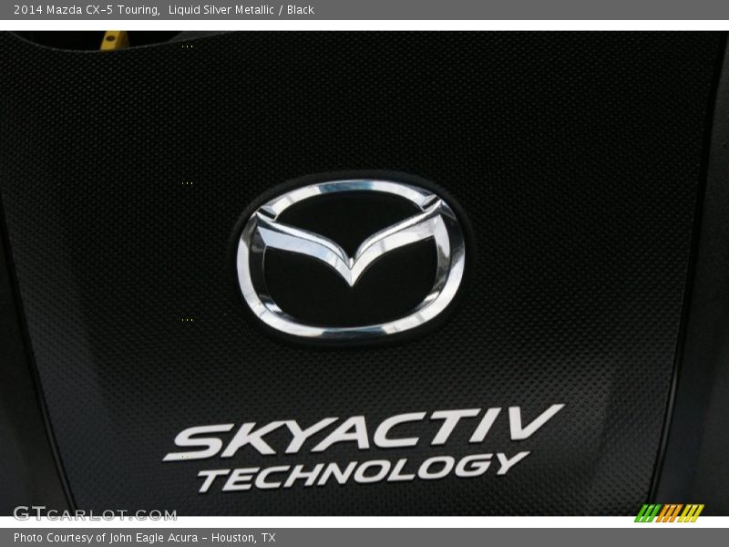 Liquid Silver Metallic / Black 2014 Mazda CX-5 Touring