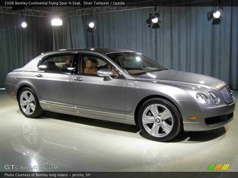 Silver Tempest / Saddle 2008 Bentley Continental Flying Spur 4-Seat
