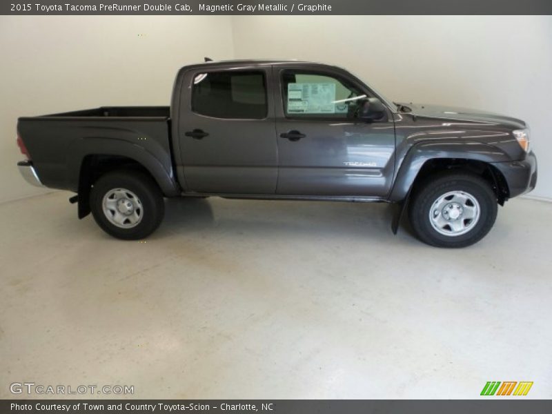 Magnetic Gray Metallic / Graphite 2015 Toyota Tacoma PreRunner Double Cab