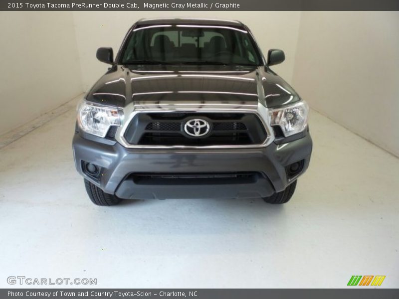 Magnetic Gray Metallic / Graphite 2015 Toyota Tacoma PreRunner Double Cab