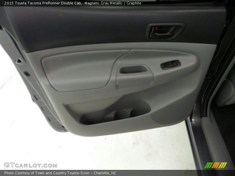 Magnetic Gray Metallic / Graphite 2015 Toyota Tacoma PreRunner Double Cab