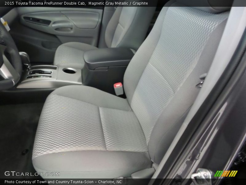 Magnetic Gray Metallic / Graphite 2015 Toyota Tacoma PreRunner Double Cab