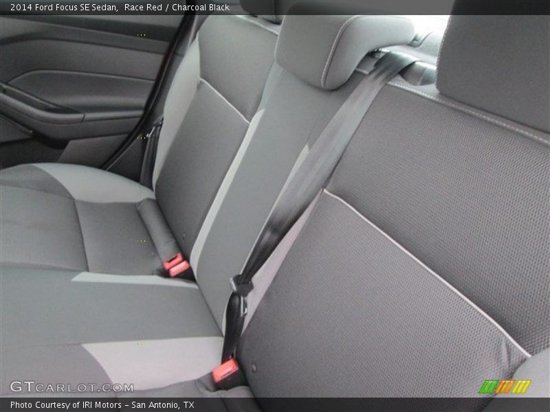 Race Red / Charcoal Black 2014 Ford Focus SE Sedan